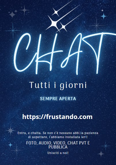 Entra nella chat insieme a noi!